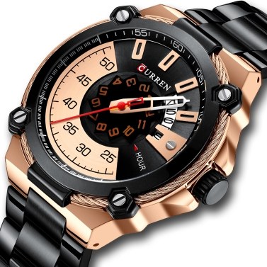 CURREN 8345 Man Wristwatch Quartz Watch