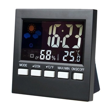 LCD-Uhrenthermometer Innenuhr