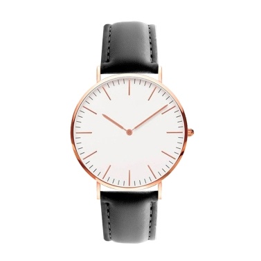 Men Women Fashion Simple Ultra-Thin Watch