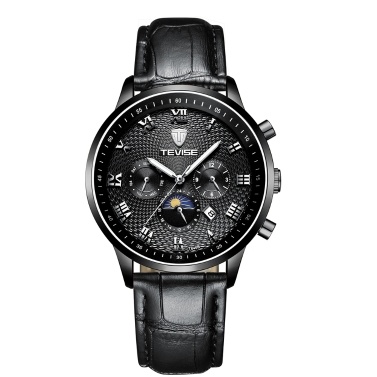 TEVISE T846B Man Watch Big Dial Mechanical Watch
