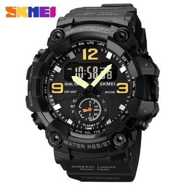 SKMEI 1965 Men Watch Professional 30M Water Resistant Multifunctional Luminous Digital Watch