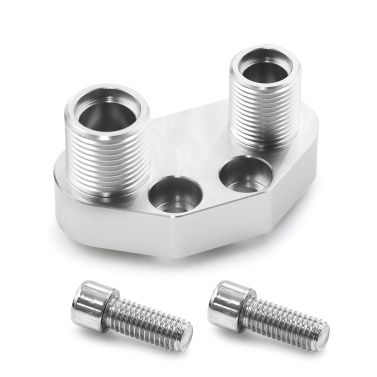 AC Compressor Adapter Fitting A/C Quick Connector Fittings, 6061 T6 Aluminum Polished Finish Replacement for Sanden SD7B10 7176