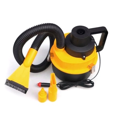 12V Portable Handheld Vacuum Cleaner 2300PA Suction Car Detailing Vacuum with Multi-nozzles and Hose