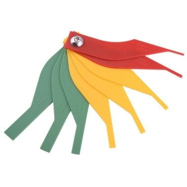 8-in-1 Thickness Gauge Measure Ruler Tool Automotive Brake Pad Feeler Lining