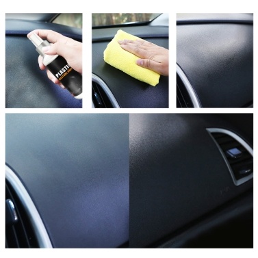 Plastic Parts Refurbished Reducing Agent Plastic Parts Wax Instrument Panel Retreading Agent Automotive Interior Auto Plastic Renovated Coating Paste Maintenance  Agent