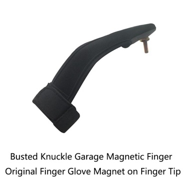 Original Finger Magnet Glove, Finger Sleeve Holds Any Small Ferrous Metal Object on your Fingertip