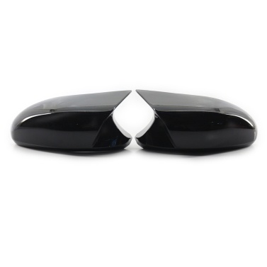 Gloss Black Side Mirror Cover Caps Replacement For BMW E90 E91 E92 E93 PRE-LCI M3 Style
