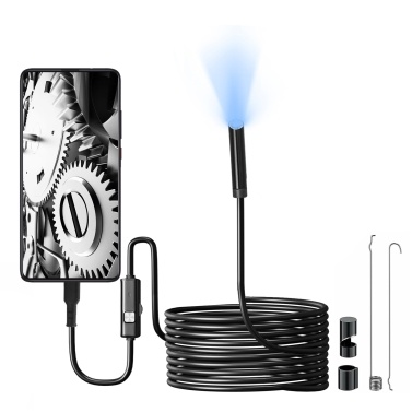 1920P HD Borescope with 8 Adjustable LED Lights(Single Lens)