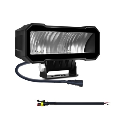 6000K 5inch Car Refractive Work Light Driving Lights IP68 Waterproof Spot Lights for Truck Motorcycles SUVs ATVs Boats