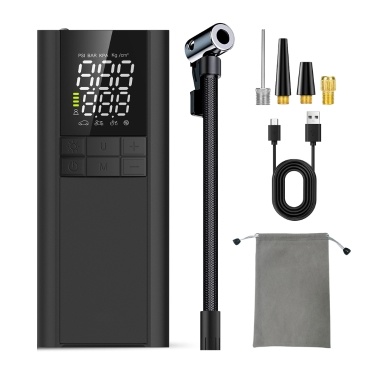 150PSI Wireless Air Compressor Handheld Electric Tire Inflator with LED Light