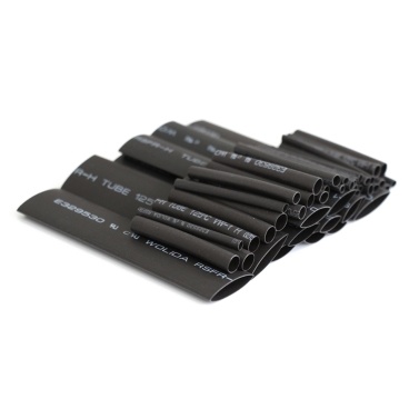 127pcs PE Heat Shrinkable Tube Wire Cable Insulated Sleeving