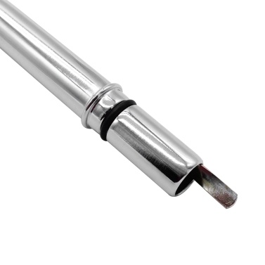 Transmission Dipstick Transmission Tube 27in Long Chrome Plated Steel Replacement for GM Chevy TH350 Transmission 9421