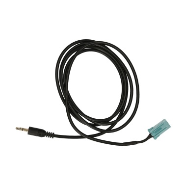 Car 3.5mm AUX Stereo Audio Line Input Cable Replacement for Renault Clio Megane Espace Kangoo Laguna 2005-2010