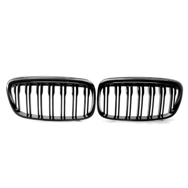 Front Grill Mesh F45 Black Replacement for BMW 2 Series 5-seat Active Tourer & 7-seat F46 Gran Tourer Front Bumper Grille 2015-2017