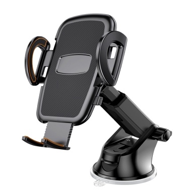 Car Phone Holder Car Telescopic Rod Suction Cup Holder in Air Vent Clip Mount Stand for Mobile Phones