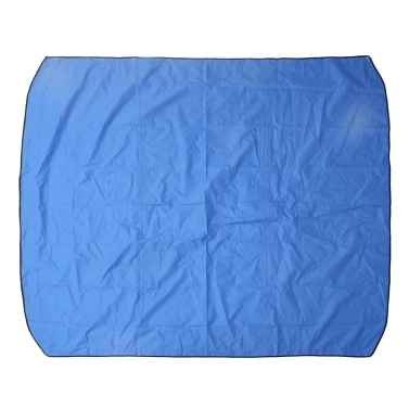 Waterproof and UV Resistant Boat Cover Canvas Yacht Awning Top Cover with Zipper without Frame Fits 3 Bow 54''-60''W