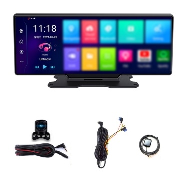 10.26in BT Wide Screen Car Video Recorder Auto Dash Cam Car Camera Recorder(RAM 2G and AHD rear camera)