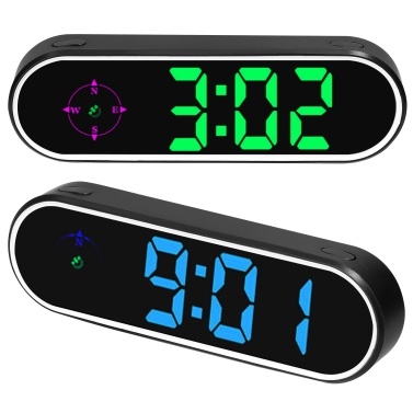 Car Headup Display GPS Digital Speedometer with Colorful LED Display Clock & Compass Function Overspeed Alarm for Car Truck SUV RV