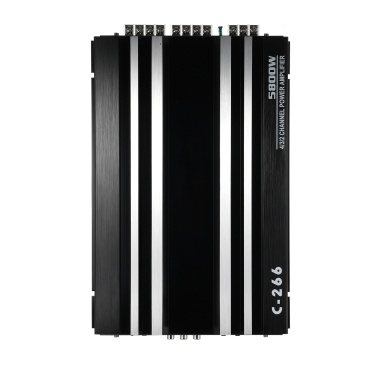4-Channel Car Audio Amplifier 5800W High-Power Amp 12.0V Ultra-Thin Four-Way Power Amplifier Class A/B