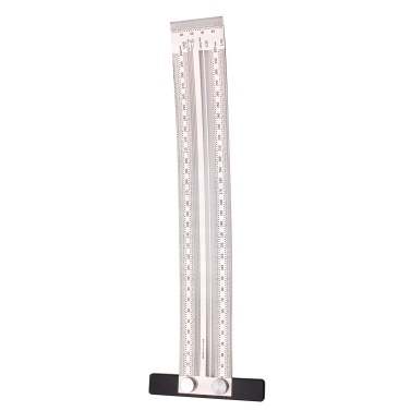 Precision Marking Ruler T-type Hole Ruler Stainless Woodworking Mark Line Gauge Measuring Tool