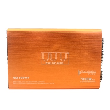 4-Channel Car Audio Amplifier 7800W Class-D Stereo Power Amplifier 4-Way High Power Amp