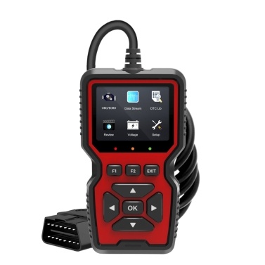 V519 OBDII Diagnostic Vehicle Code Reader Upgraded Support Printing Functions for All OBD II Protocol Cars Since 1996