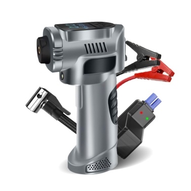 Tire Inflator Portable Air Compressor 4-in-1 Cordless Electric Air Pump