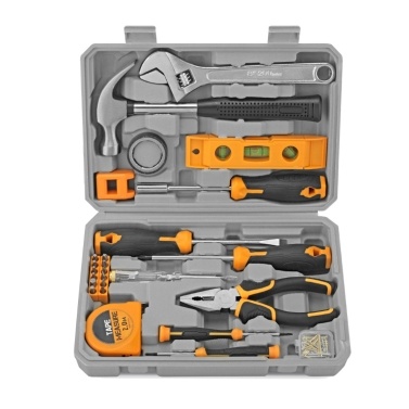 59 PCS DIY Household Tool Kit Portable Magnetic Hand Tool Set for Home Garage Office Repairs