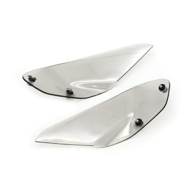 Motorcycle Left & Right Tank Side Cover Panel, Hand Guards Hand Shield Protector Windscreen Wind Deflector Fit for for BMW R1200GS ADV 2014-2019