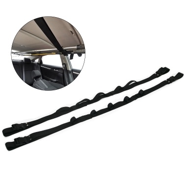 Adjustable On-board Fishing Rod Holder Car Fixed Belt Fishing Rod Straps Portable Fishing Rod Placement Rack Car Built-in Rack