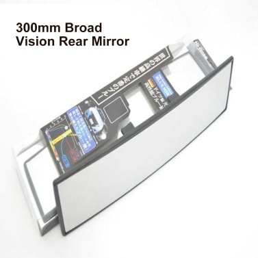 300mm Auto Broad Vision Rear Mirror Universal Car Truck Interior Rear View Mirror