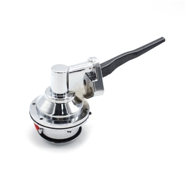 Mechanical Fuel Pump High Volume 80 GPH 8 PSI Big Block Replacement for Ford FE 352 360 390 427 428 V8 Engine Chrome Finish