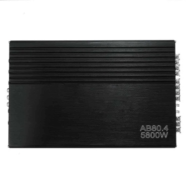 4-Channel Car Audio Amplifier 5800W High-Power Amp Four-Way Stereo Power Amplifier Class A/B