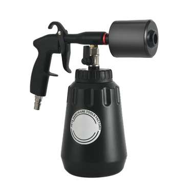 High-Pressure Foam Wash Gun with 1000mL Bottle Handheld Car Interior Cleaning Tool for Seat Carpet Roof Dashboard