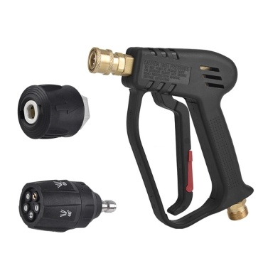 4000 PSI Power Washer Gun with 5-in-1 Nozzle Tip M22 Hose Connector