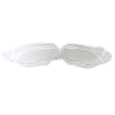 Headlight Glass Lens Set Pair Right+Left Replacement For BMW E82 E87 2008-11 1 Series