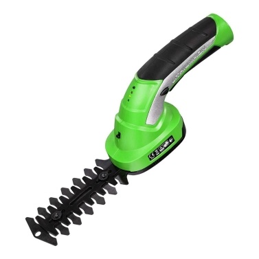 2 in 1 Cordless Grass Shears Hedge Trimmer Electric Pruning Shears with Rotating Handle for Clean Lawn Edges Shrub