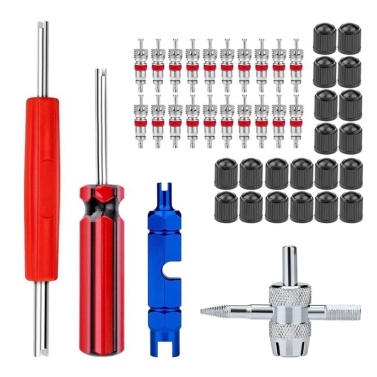 44PCS Tire Valve Stem Removal Tool Kit