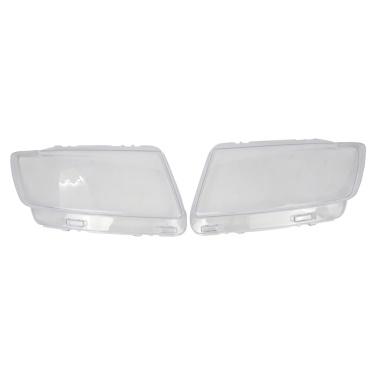 2pcs Headlight Cover Transparent Replacement for Jeep Grand Cherokee 2011-2013 OEM 55079379AF 55079378AF