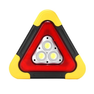Multifunctional Car Emergency Triangular Roadside Warning Light Solar Warning Light
