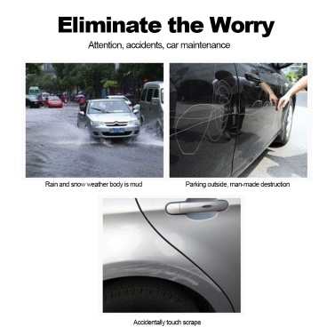 Clear Paint Protection Film Auto Car protector invisible Film Anti-Scratches Protection Film 50cmx200cm (19.7"x78.7")