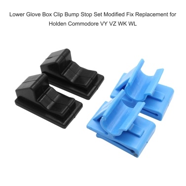 Lower Glove Box Clip Bump Stop Set Modified Fix Replacement for Holden Commodore VY VZ WK WL