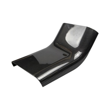 Car Rear Armrest Anti Kick Cover Carbon Fiber Replacement for Tesla Model Y