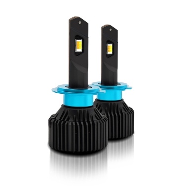H7 LED Headlight Bulbs IP67 Waterproof Car LED Headlight Bulbs 3000K/4300K/6000K 200W 40000LM Bright LED Headlights, 2PCS