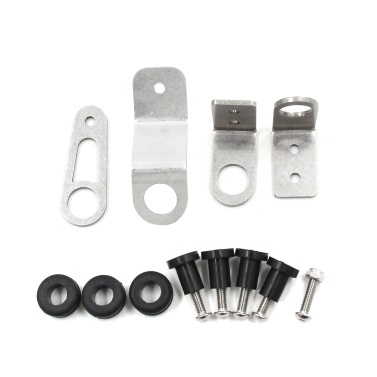 Bolt on Radiator Bracket Kit Replacement for Honda Civic 1992-2000