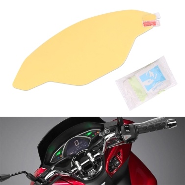 Motorcycle Speedometer Film Screen Protector Sticker Dashboard Scratch Protection Replacement for Honda PCX150 2018-2019