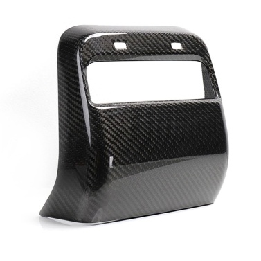 Rear Air Vent Decorative Panel Rear Air Vent Cover Trim AC Outlets Panel Central Control Rear Vent Protections Cover Auto Modification Parts Compatible With Model 3