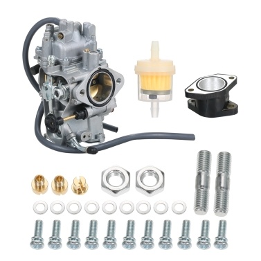 Carburetor Intake Replacement for Yamaha Warrior 350 YFM 350 Yfm350 1987-2004 Atv Quad Carb
