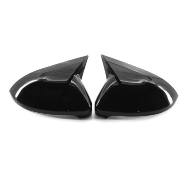 2PCS Side Mirror Cover Trim Replacement For VW Golf 7 7.5 MK7 7.5 GTI R 14-19