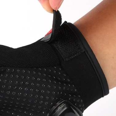 Men’s Motorcycle Gloves Half-Finger Motorbike for Climbing Hiking Cycling Rubber Outdoor Slow Earthquake Non-slip Glove Mountain Breathable